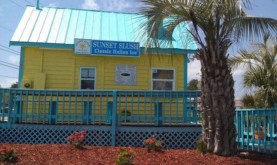 Sunset Slush Of The Grand Strand